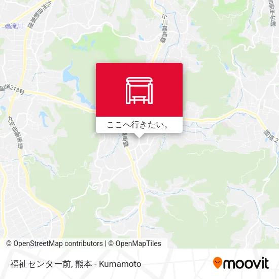 福祉センター前地図