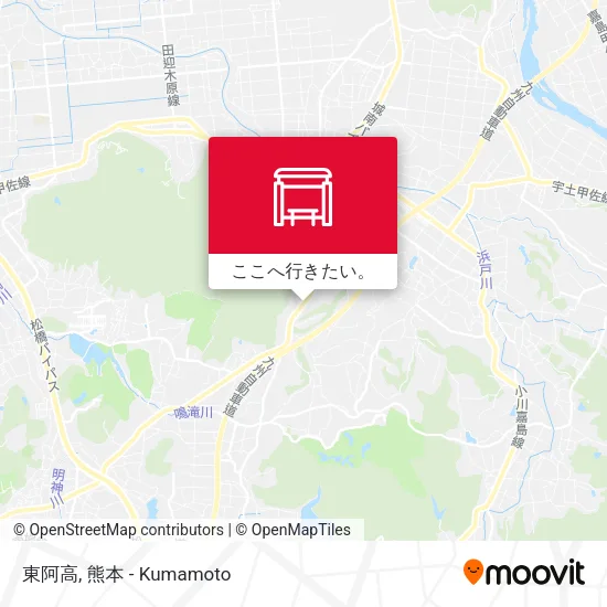 東阿高地図