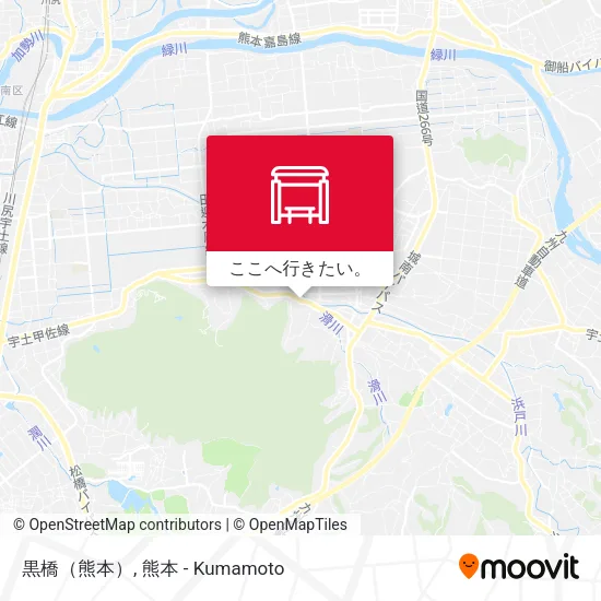 黒橋（熊本）地図