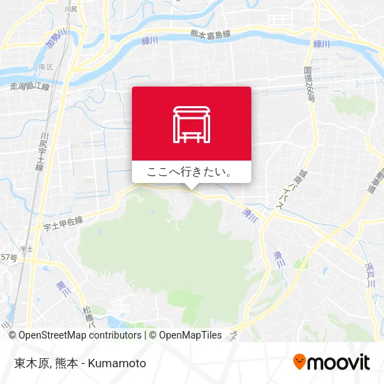 東木原地図