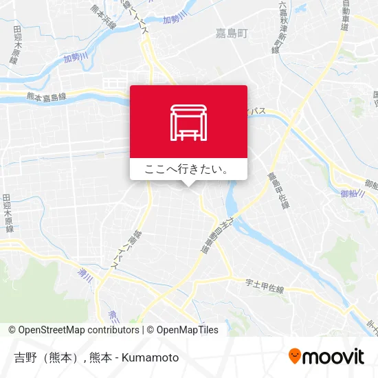 吉野（熊本）地図