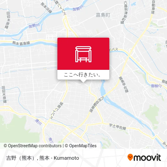吉野（熊本）地図