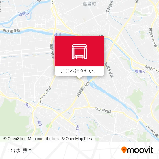 上出水地図
