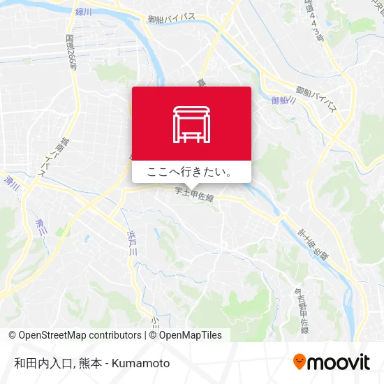 和田内入口地図