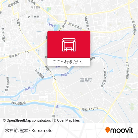 水神前地図
