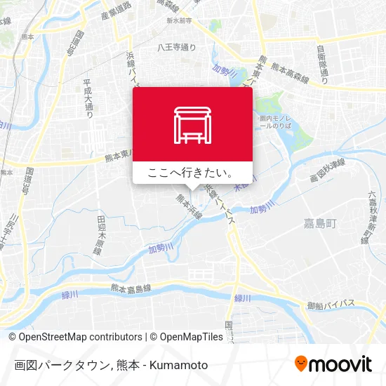 画図パークタウン地図