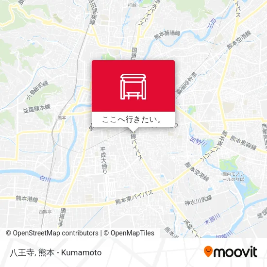 八王寺地図