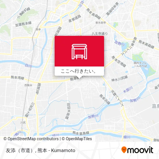 友添（市道）地図