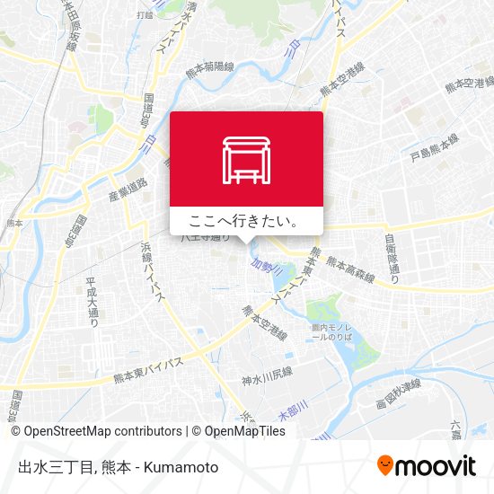 出水三丁目地図