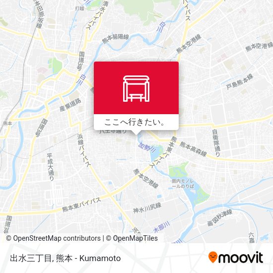 出水三丁目地図
