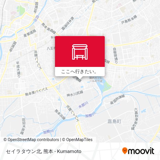 セイラタウン北地図