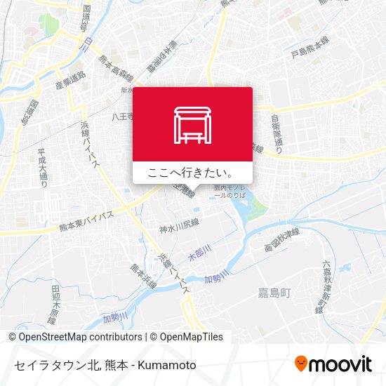 セイラタウン北地図