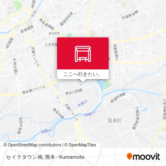 セイラタウン南地図