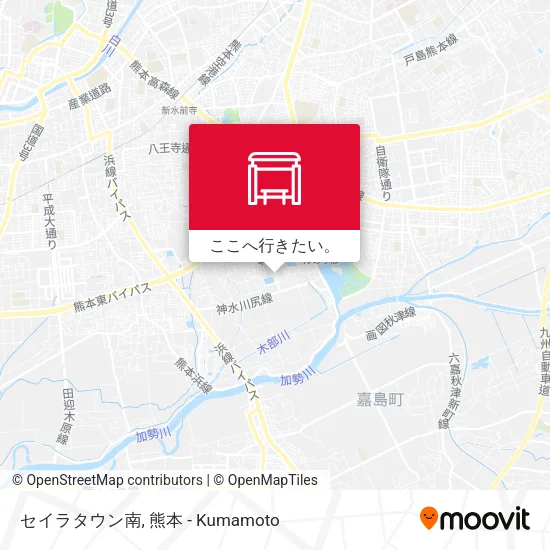 セイラタウン南地図