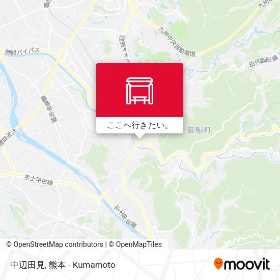 中辺田見地図