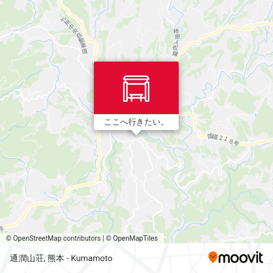 通潤山荘地図