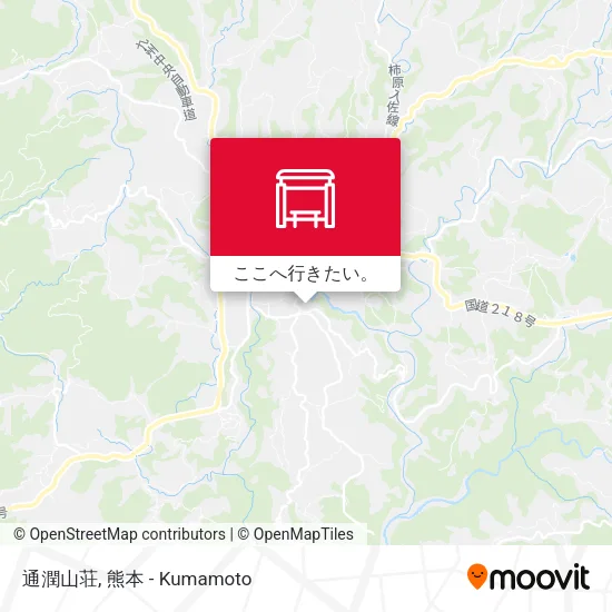 通潤山荘地図