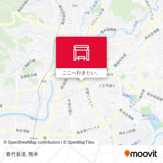春竹新道地図