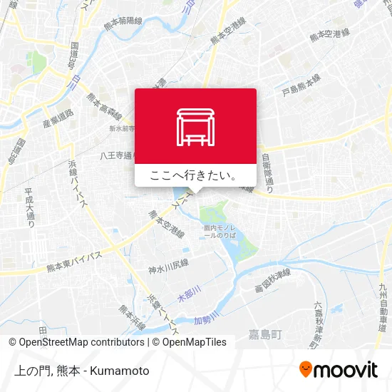 上の門地図