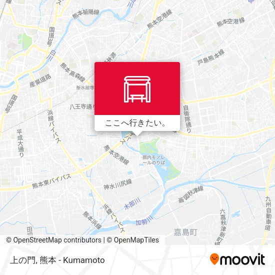 上の門地図