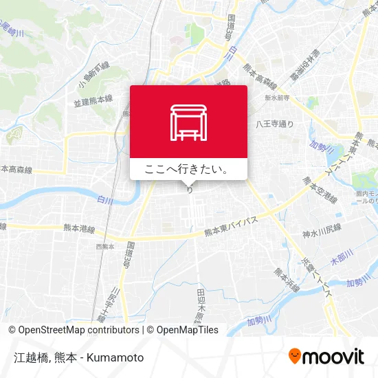 江越橋地図