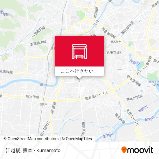 江越橋地図