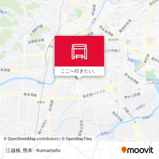 江越橋地図