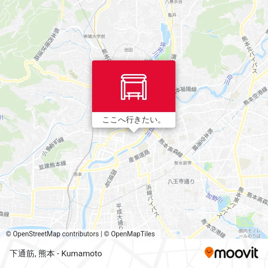 下通筋地図