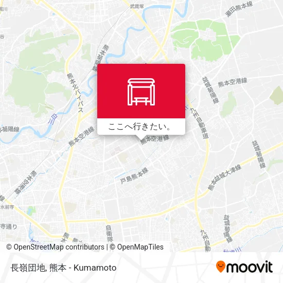 長嶺団地地図