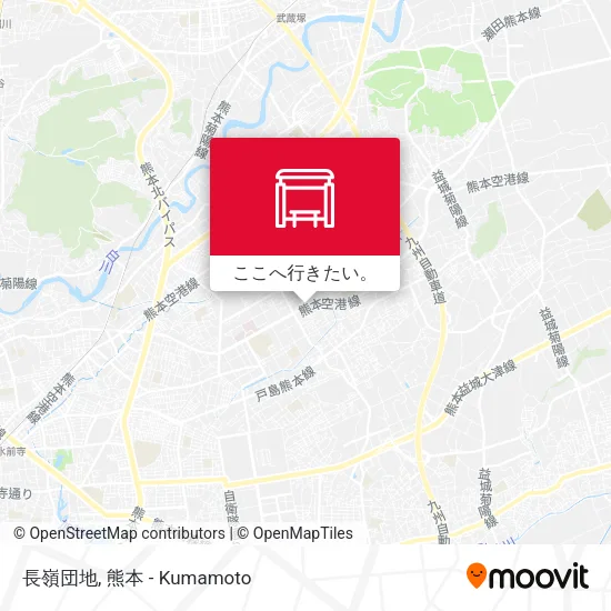 長嶺団地地図