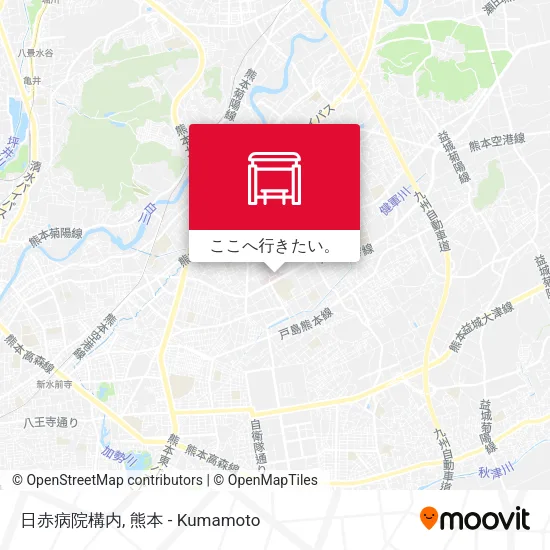 日赤病院構内地図