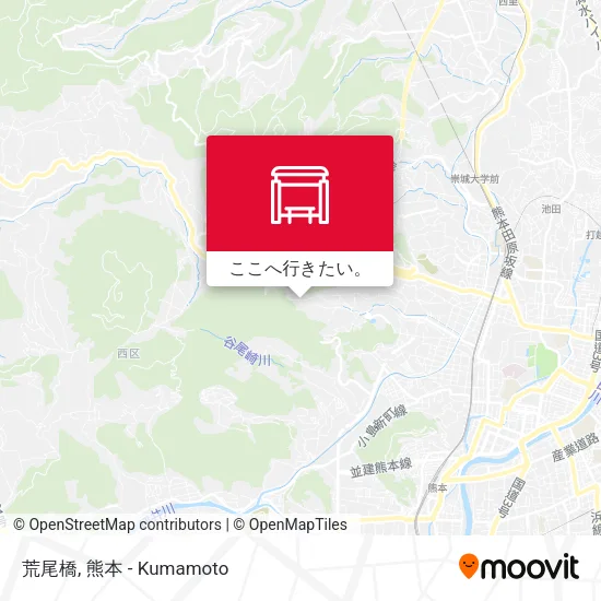荒尾橋地図