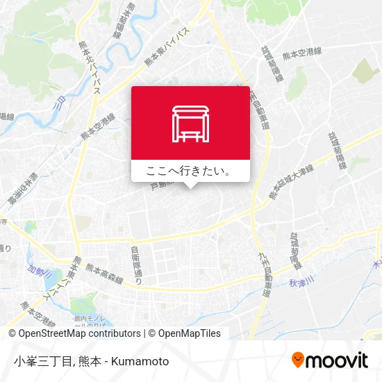 小峯三丁目地図
