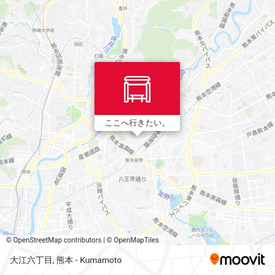 大江六丁目地図