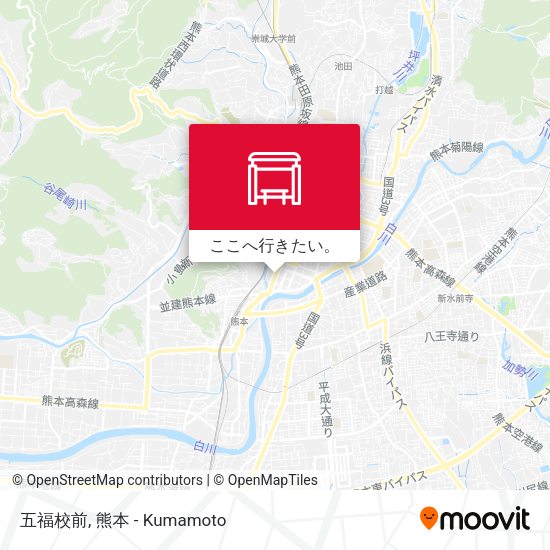 五福校前地図