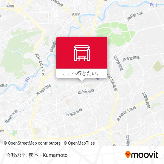 合歓の平地図