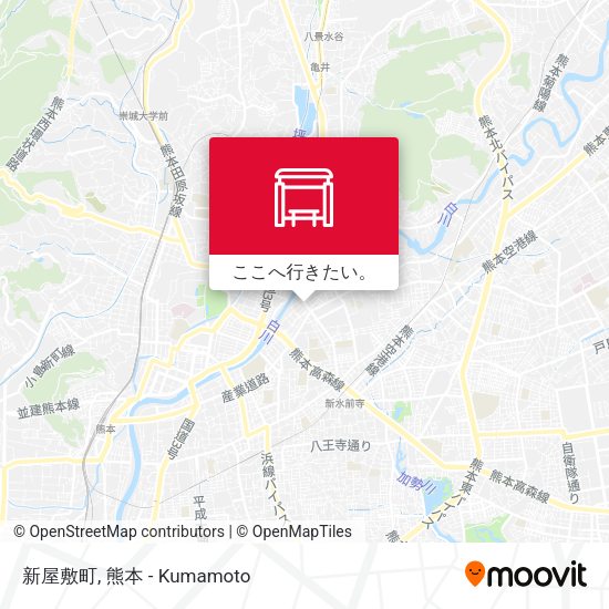 新屋敷町地図