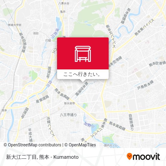新大江二丁目地図