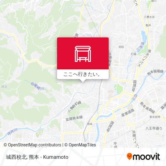 城西校北地図