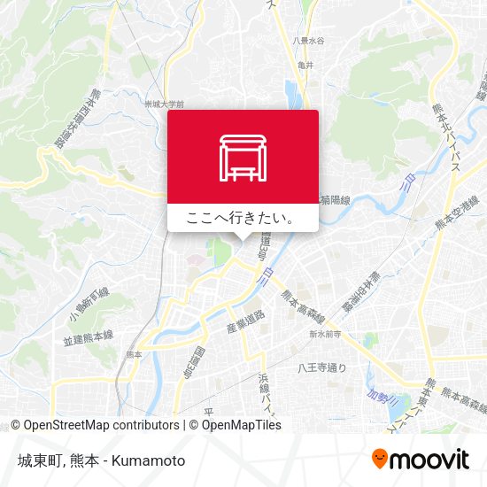 城東町地図