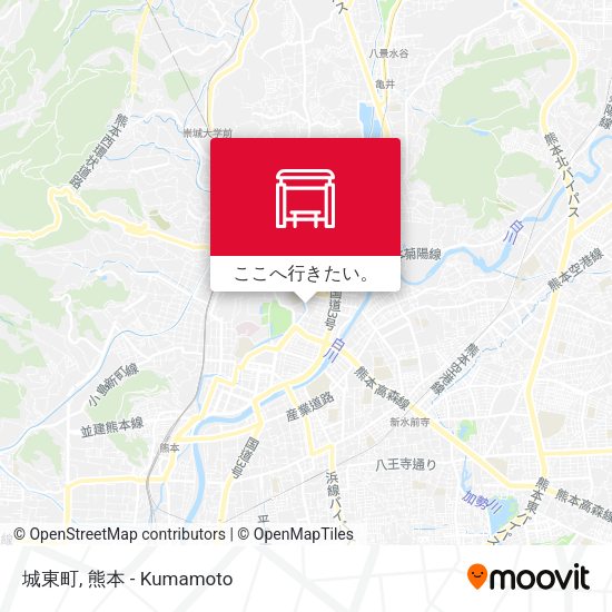 城東町地図