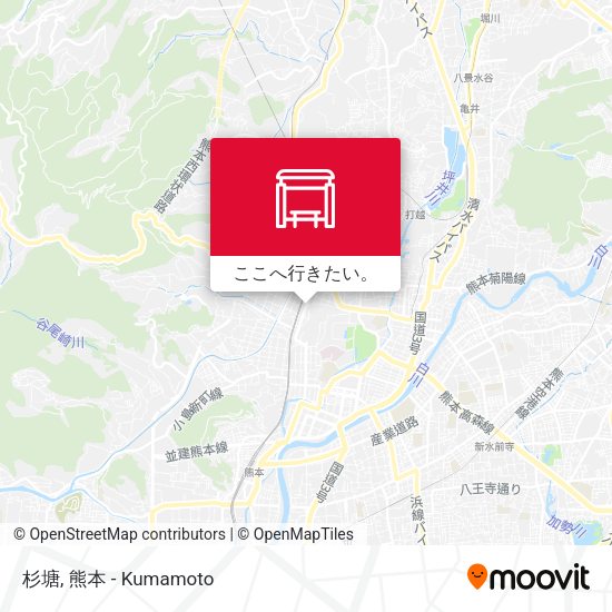 杉塘地図