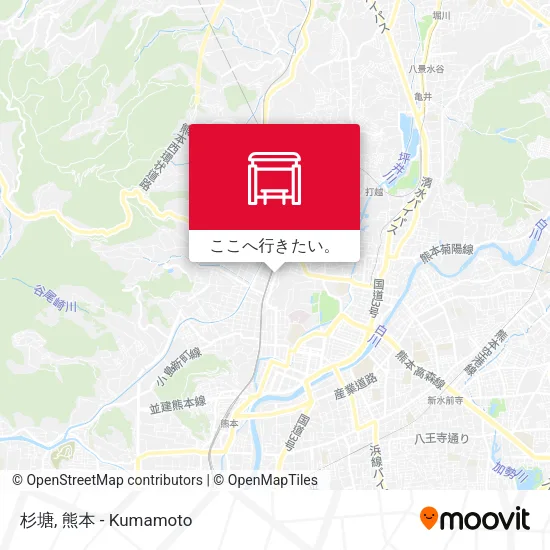 杉塘地図