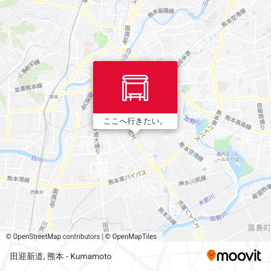 田迎新道地図