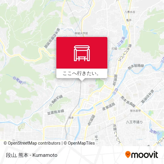 段山地図