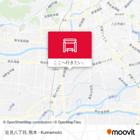 近見八丁目地図