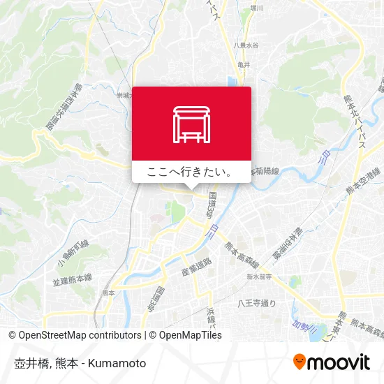 壺井橋地図