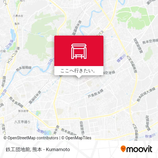 鉄工団地前地図
