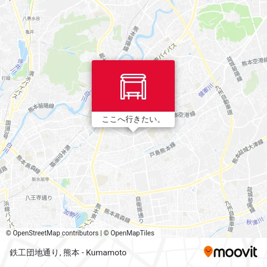 鉄工団地通り地図
