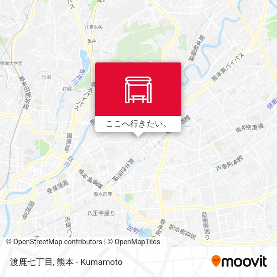 渡鹿七丁目地図